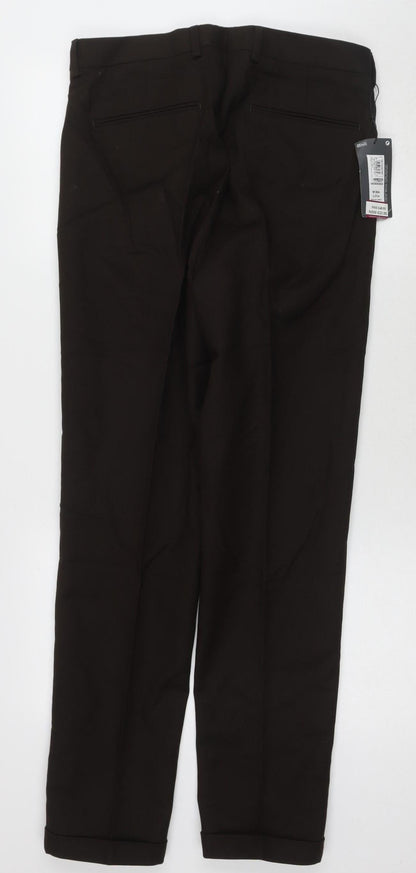 Marks and Spencer Men's Black Trousers Size M