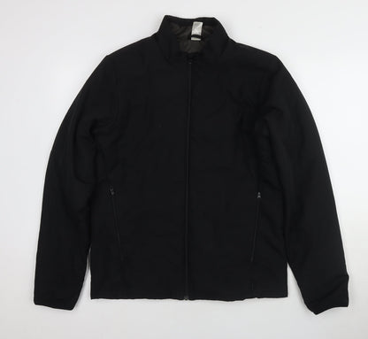 Mens UK Size UK 18 DECATHLON Black Bomber Jacket