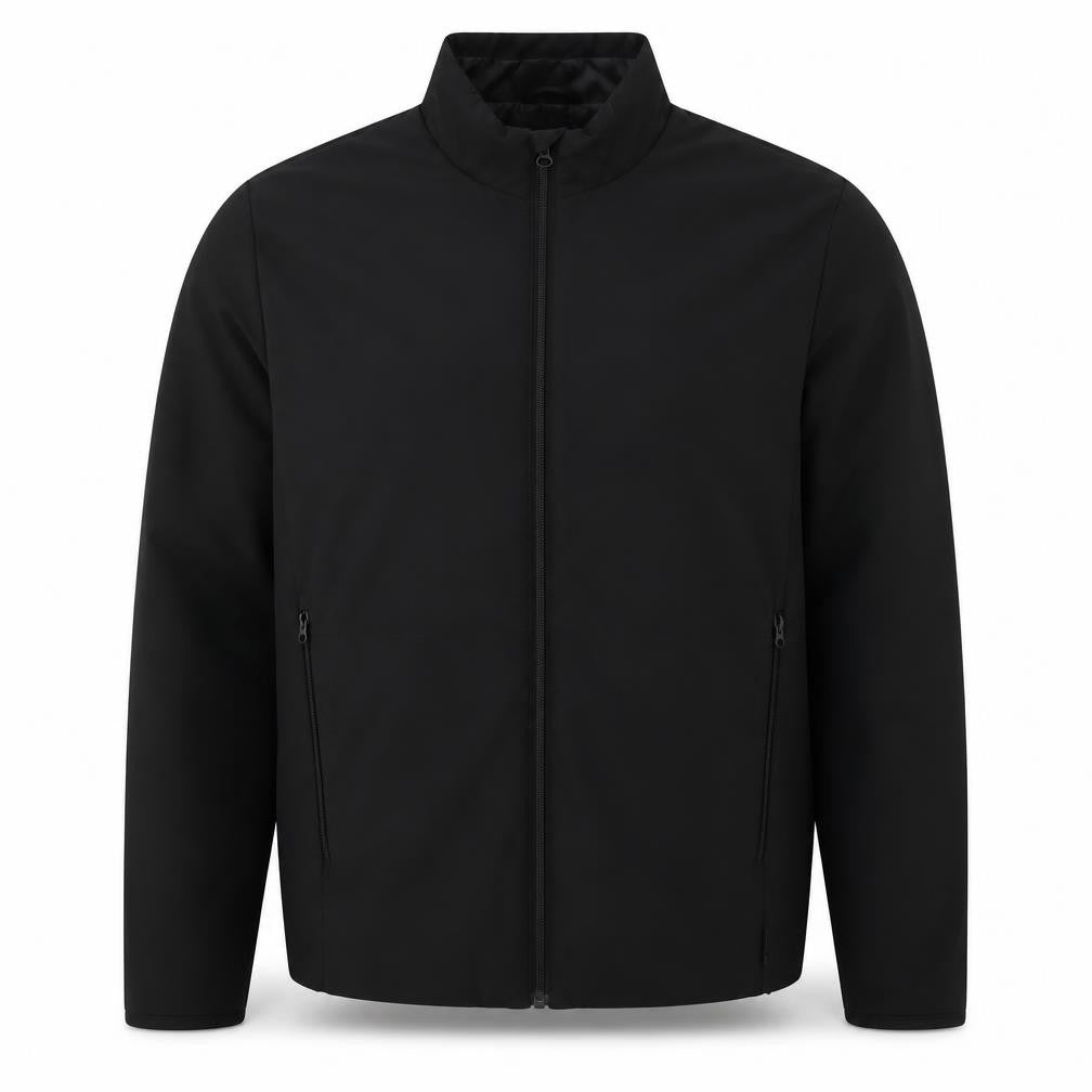 Decathlon Womens Black Bomber Jacket, UK 18, Regular Fit