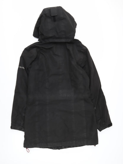 Mens UK Size S Trespass Black Parka Coat