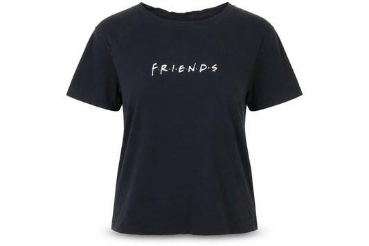 Womens UK Size 8 Marks and Spencer Black Basic T-Shirt