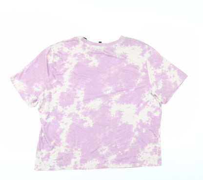 Unisex Adults UK Size L H&M Purple  T-Shirt