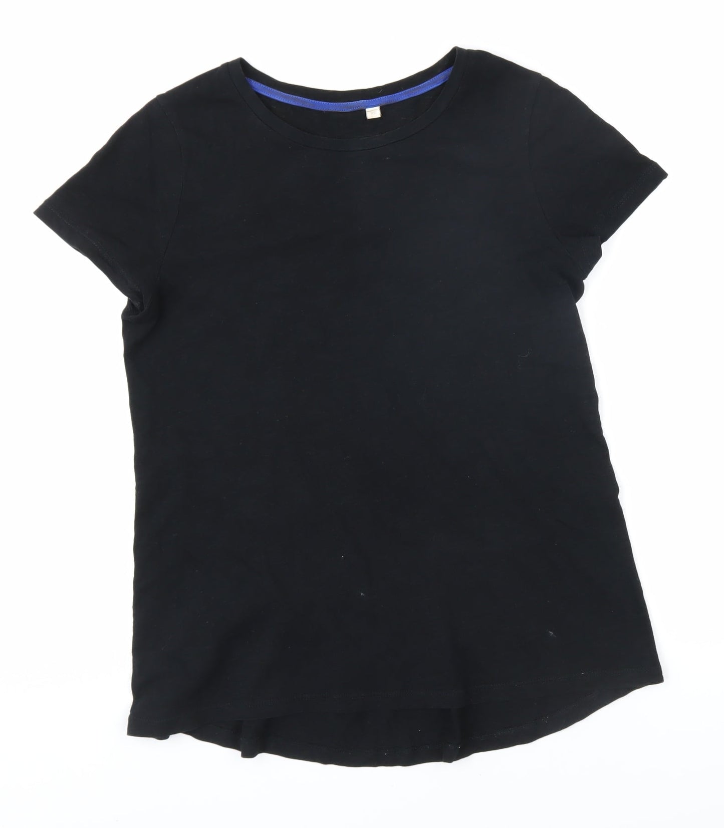 Womens UK Size XS Boden Black Basic T-Shirt