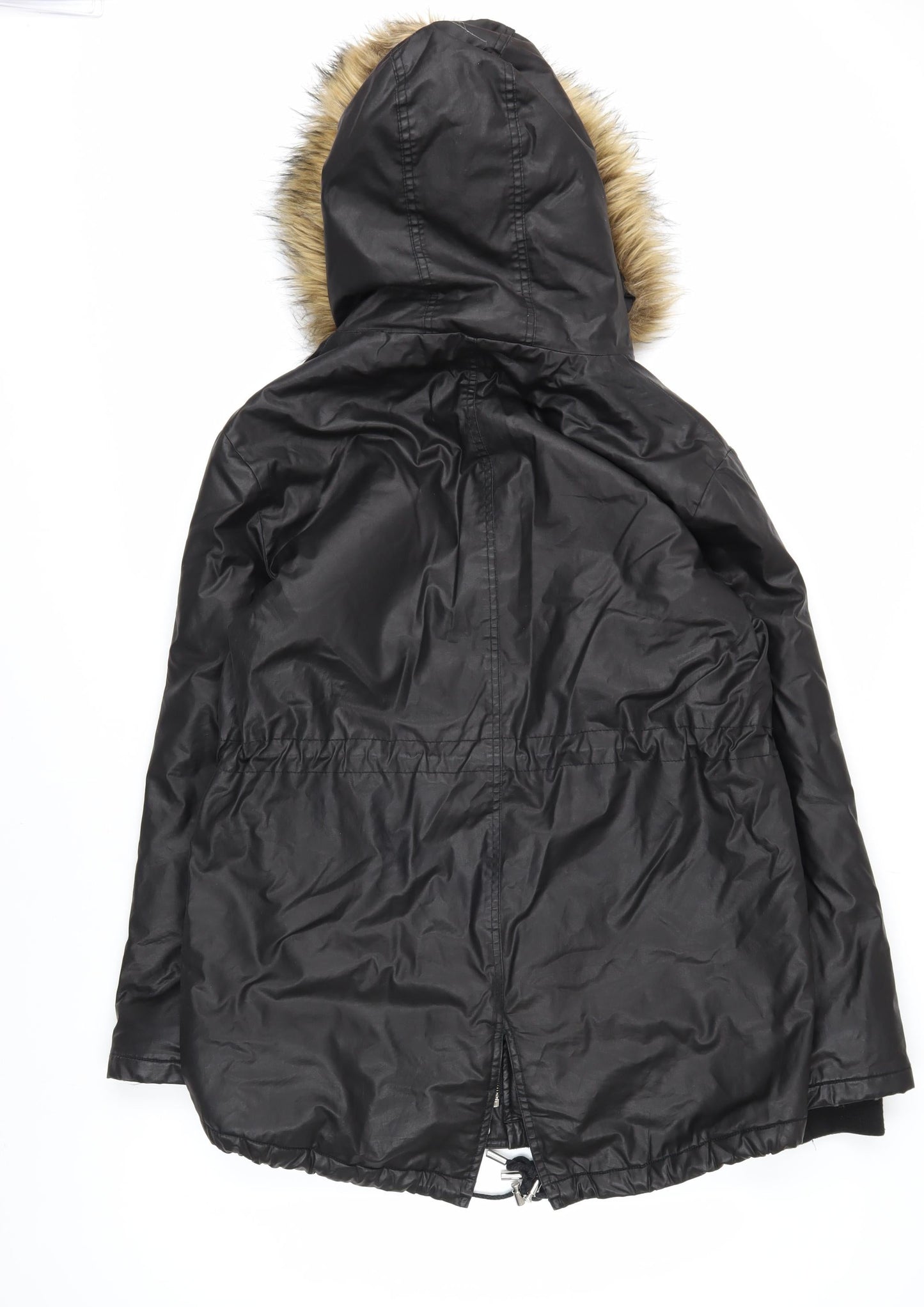 Womens UK Size M Whistles Black Parka Coat