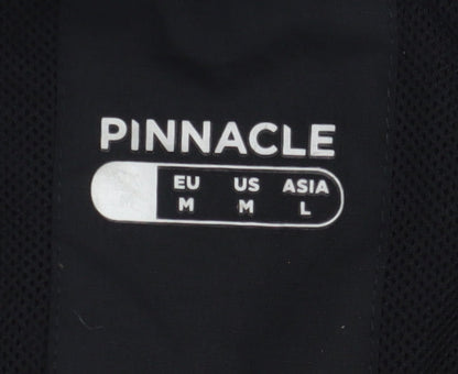 Mens UK Size M Pinnacle Black Windbreaker Coat