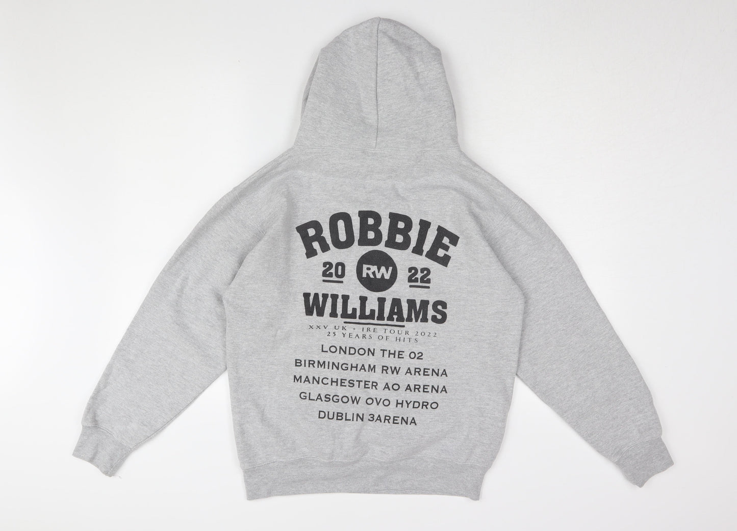 New Spirit Women Grey Medium Pullover Hoodie