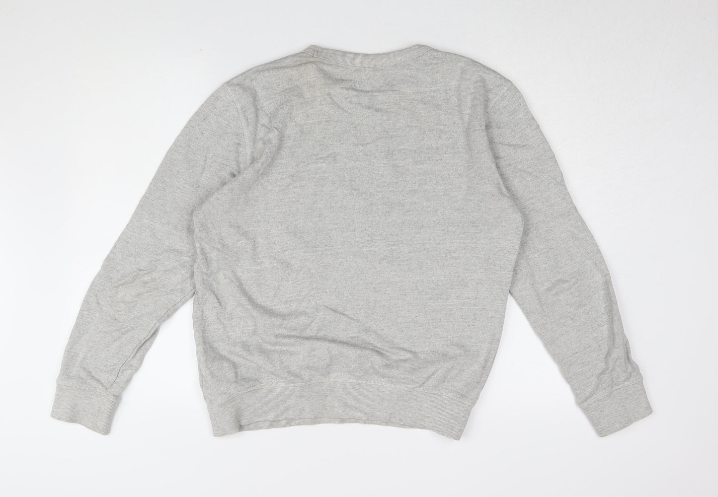 Mens UK Size M Selected Homme Grey Pullover Sweatshirt