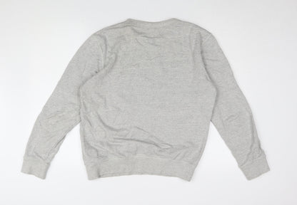 Mens UK Size M Selected Homme Grey Pullover Sweatshirt