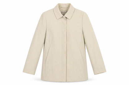 Womens UK Size 14 Marks and Spencer Beige Overcoat