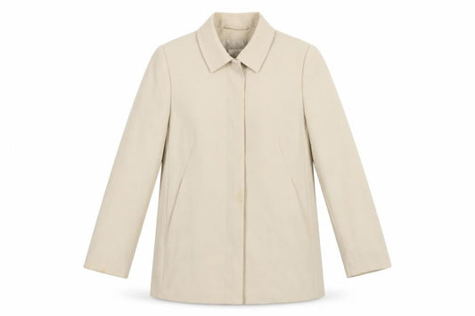 Womens UK Size 14 Marks and Spencer Beige Overcoat