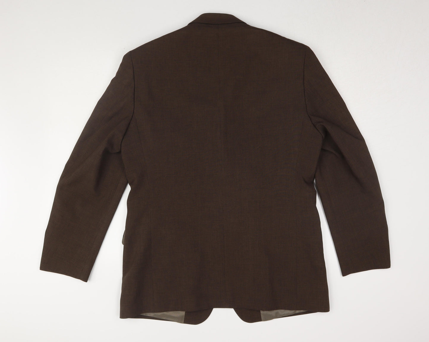 Mens UK Size 40 Greenwoods Regular Brown Suit Jacket