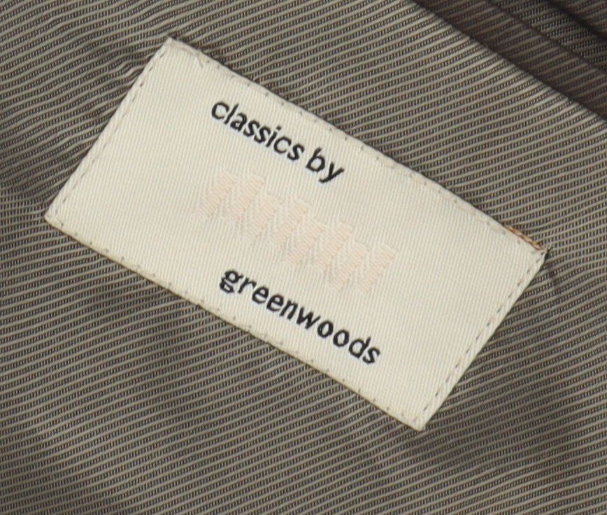 Mens UK Size 40 Greenwoods Regular Brown Suit Jacket