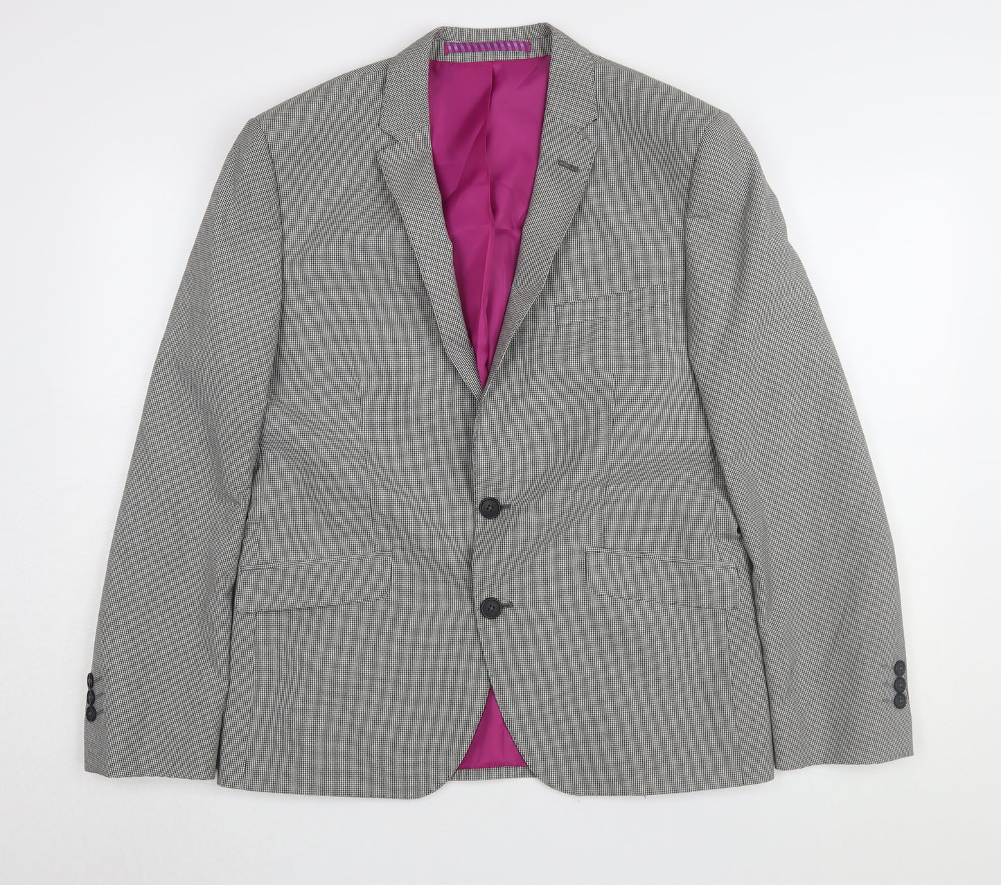 Mens UK Size 40 Marks and Spencer Regular Grey Suit Jacket