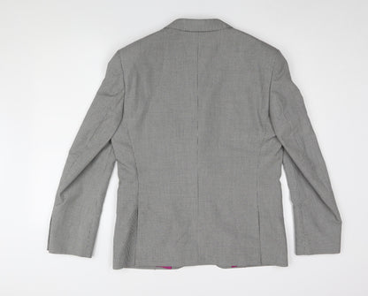 Mens UK Size 40 Marks and Spencer Regular Grey Suit Jacket