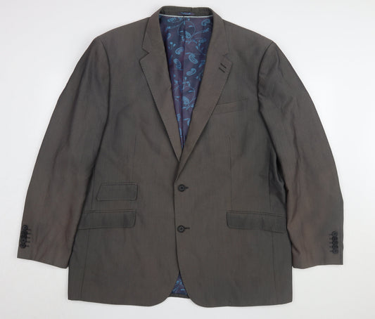 Mens UK Size 48 Jacamo Regular Grey Suit Jacket