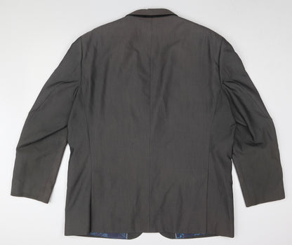 Mens UK Size 48 Jacamo Regular Grey Suit Jacket