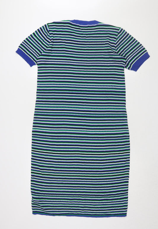 Apricot Women's Multicoloured T-Shirt Dress Size 14