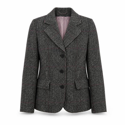 Womens UK Size 14 AMARANTO Regular Grey Blazer