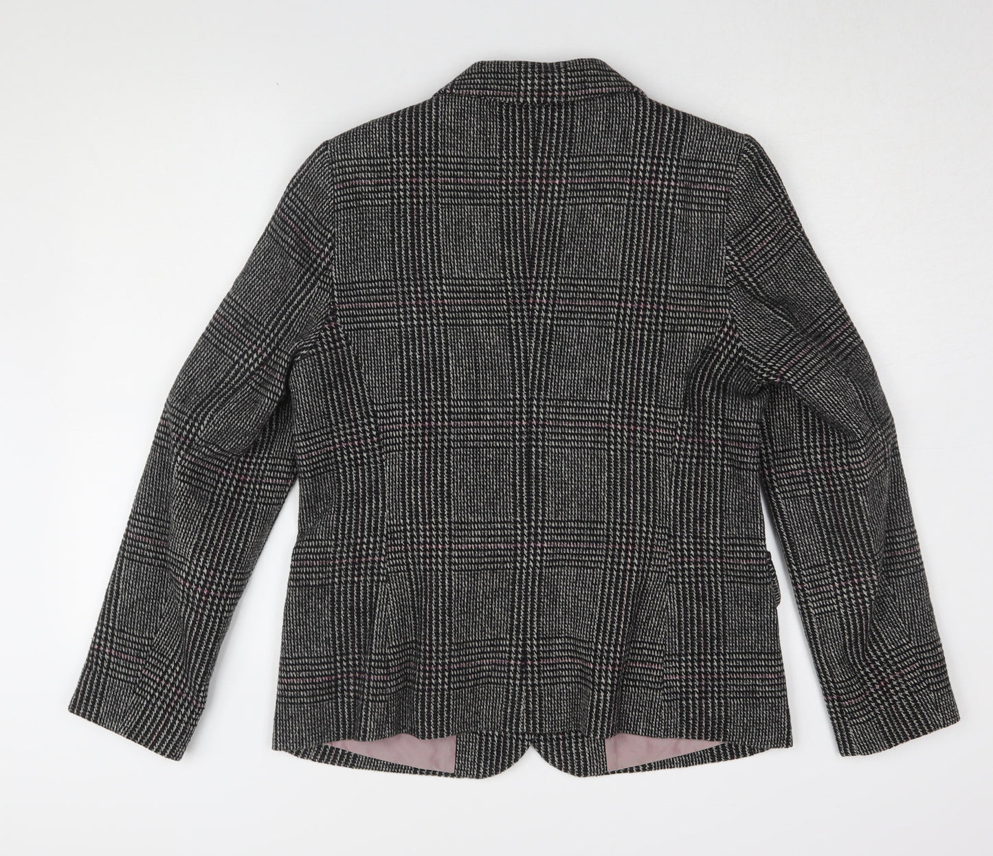 Womens UK Size 14 AMARANTO Regular Grey Blazer