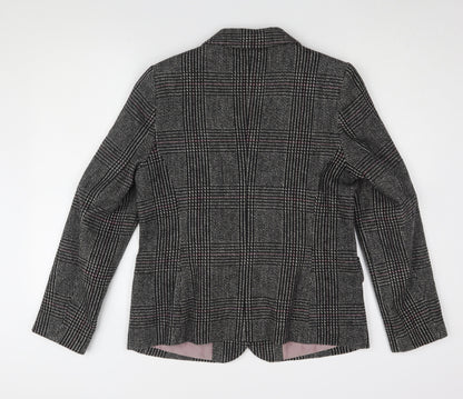 Womens UK Size 14 AMARANTO Regular Grey Blazer