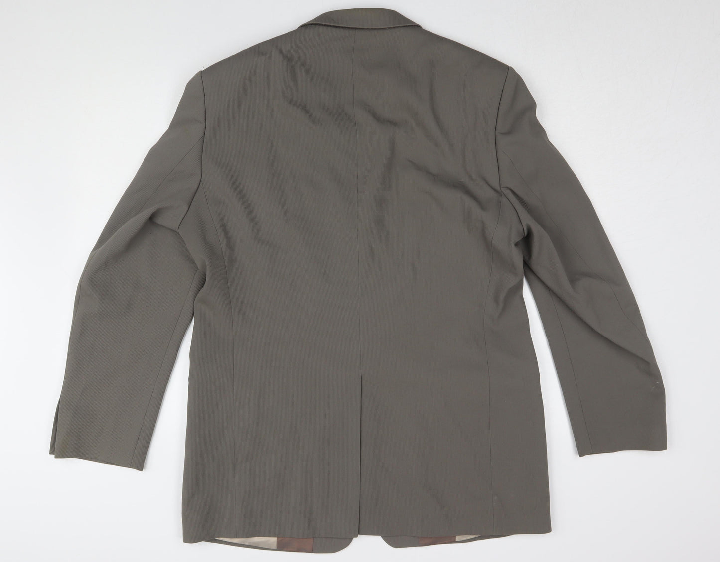 Mens UK Size 42 River Island Regular Brown Suit Jacket