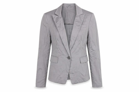 Womens UK Size 10 New Look Regular Grey Blazer