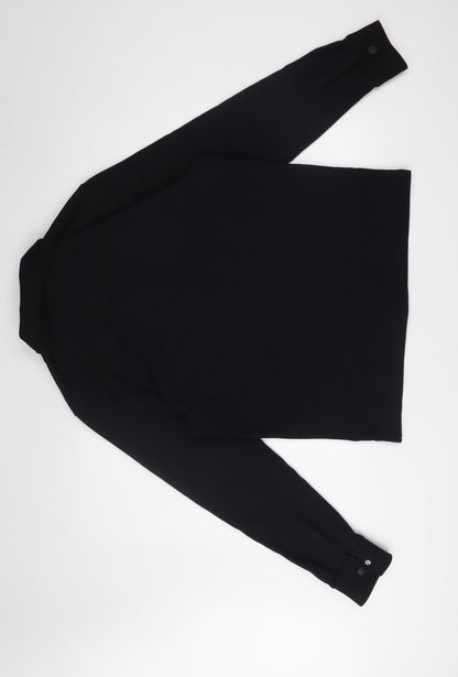 Autograph Men's Black Jacket M with Button Closure