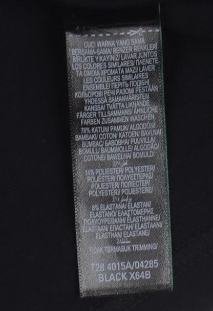 Autograph Men's Black Jacket M with Button Closure