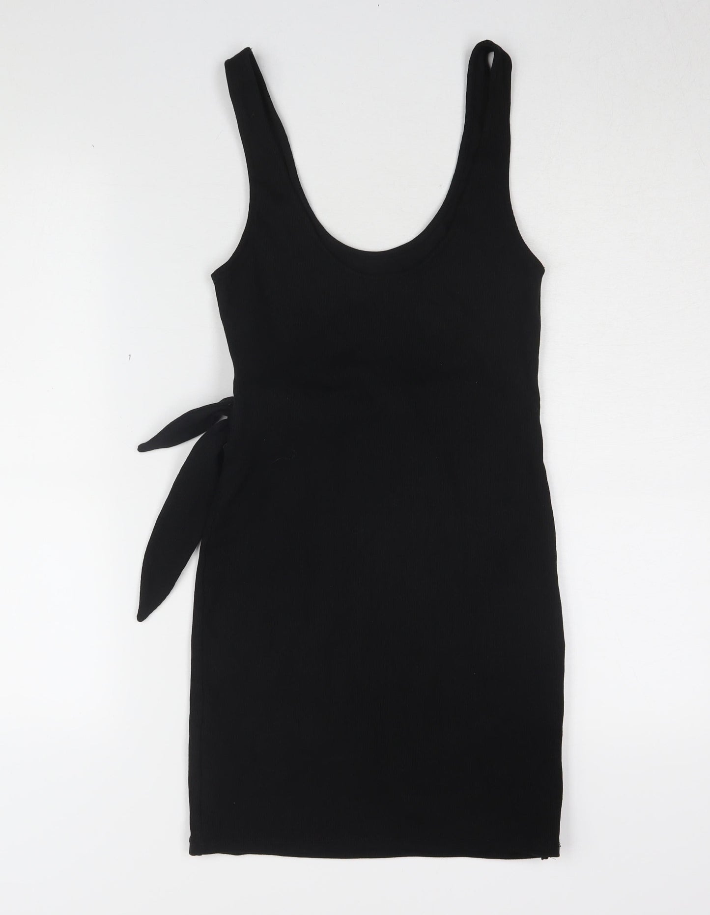 Zara Women's Black Bodycon Dress Size 12