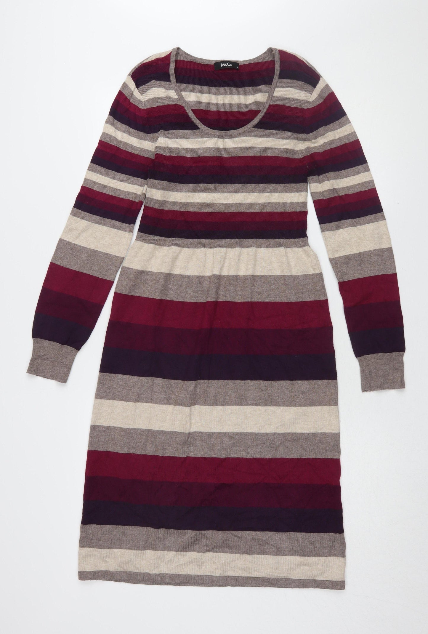 M&Co Women's Multicoloured S Jumper Dress