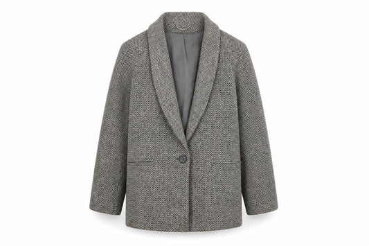 Womens UK Size 10 Principles Grey Basic Jacket