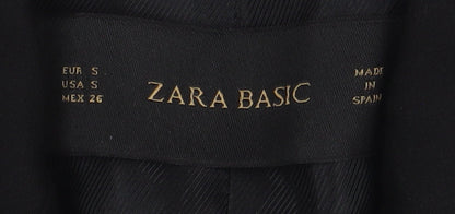 Zara Women's Black Blazer, S, Classic Business Style