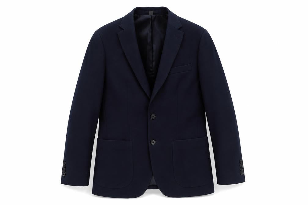 Mens UK Size 38 Marks and Spencer Regular Blue Suit Jacket