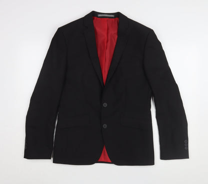Mens UK Size 36 Marks and Spencer Regular Black Suit Jacket