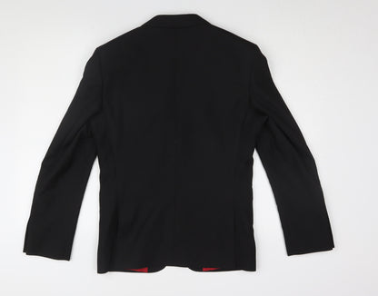 Mens UK Size 36 Marks and Spencer Regular Black Suit Jacket