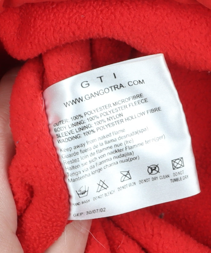 Mens UK Size S GTI Multicoloured Parka Coat