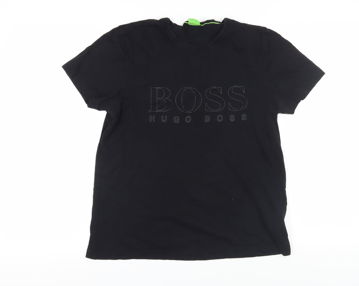 Mens UK Size S HUGO BOSS Black  T-Shirt