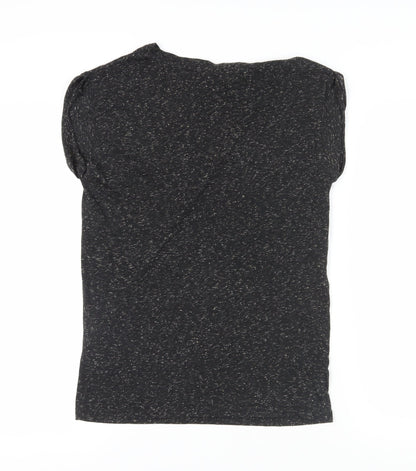 Teens UK Size 10 Disney Black Basic T-Shirt