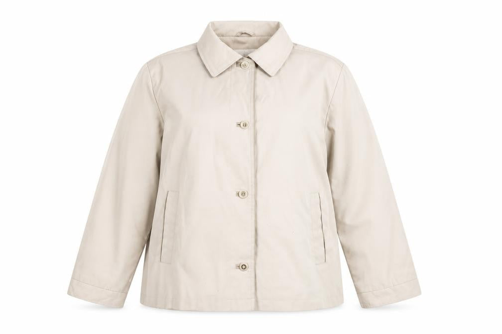 Womens UK Size 22 EWM Beige Basic Jacket