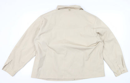 Womens UK Size 22 EWM Beige Basic Jacket