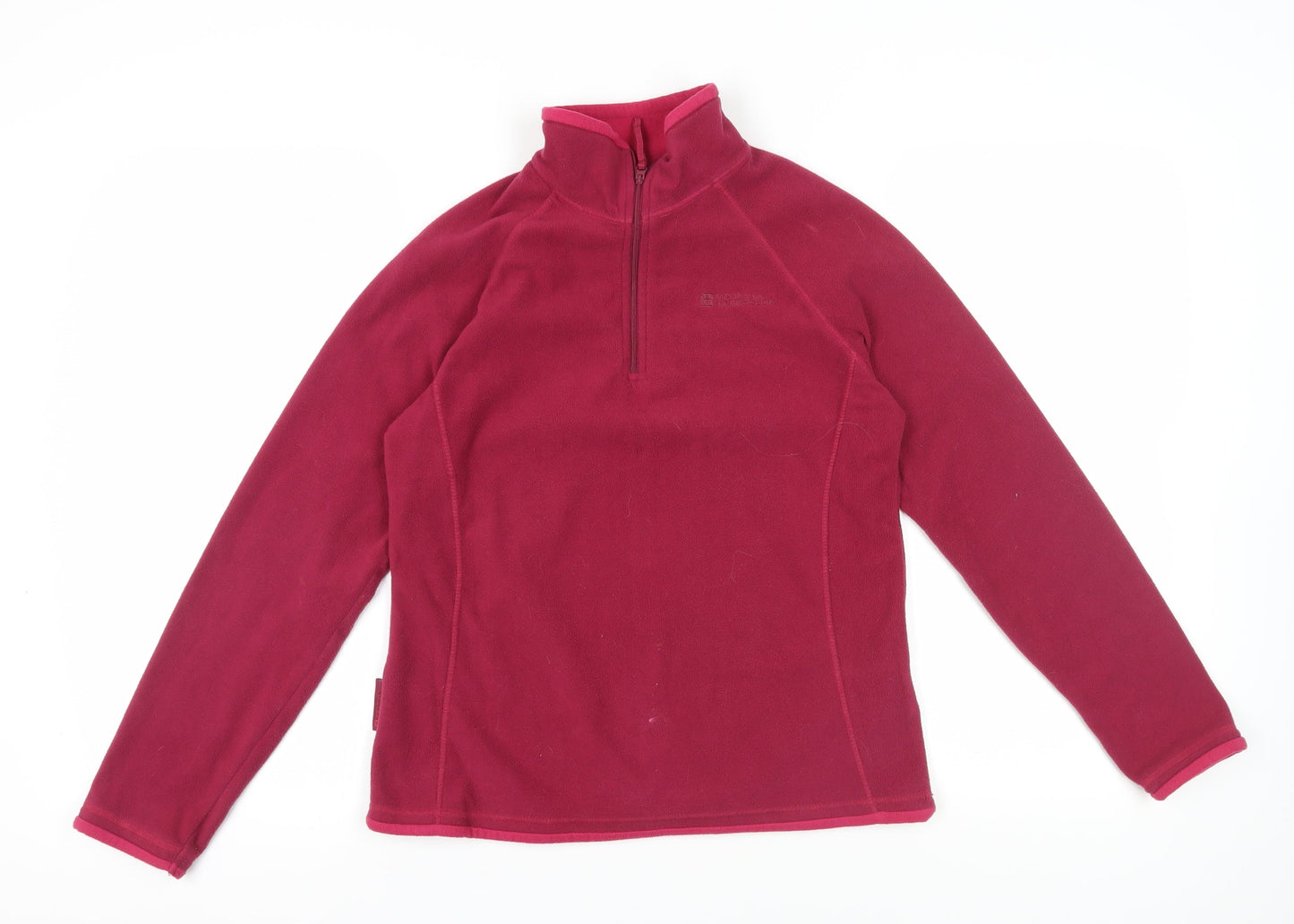 Womens UK Size 10 Mountain Warehouse Red Pullover Sweatshirt