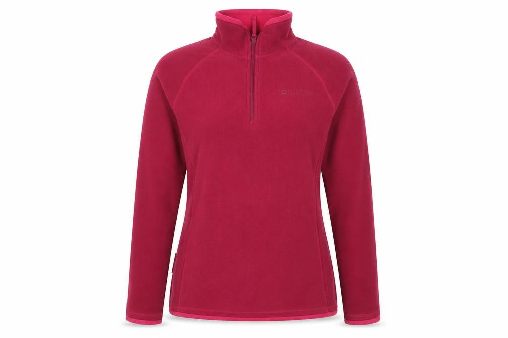 Womens UK Size 10 Mountain Warehouse Red Pullover Sweatshirt
