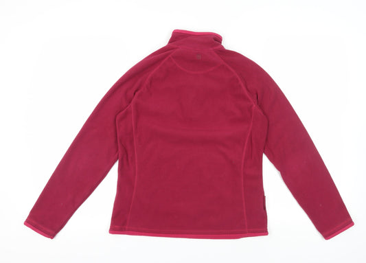 Womens UK Size 10 Mountain Warehouse Red Pullover Sweatshirt