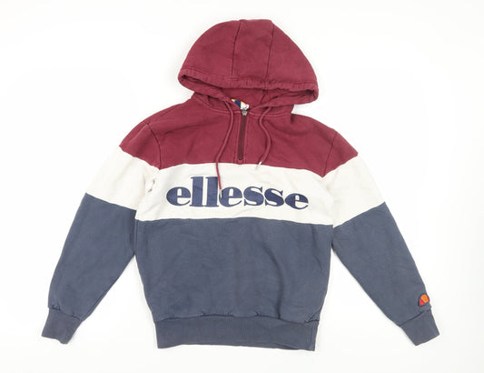 Ellesse Unisex Multicoloured Pullover Hoodie S