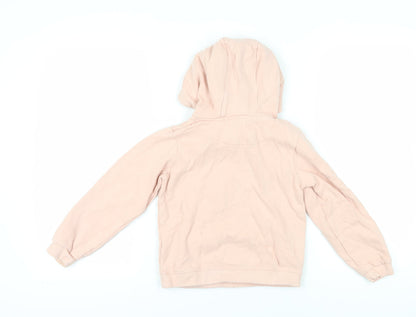 Firetrap Girls Pink Hoodie Age 9-10 Years Fleece Pullover
