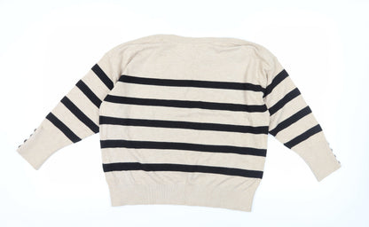 Womens UK Size L Principles Multicoloured Jumper Jumper