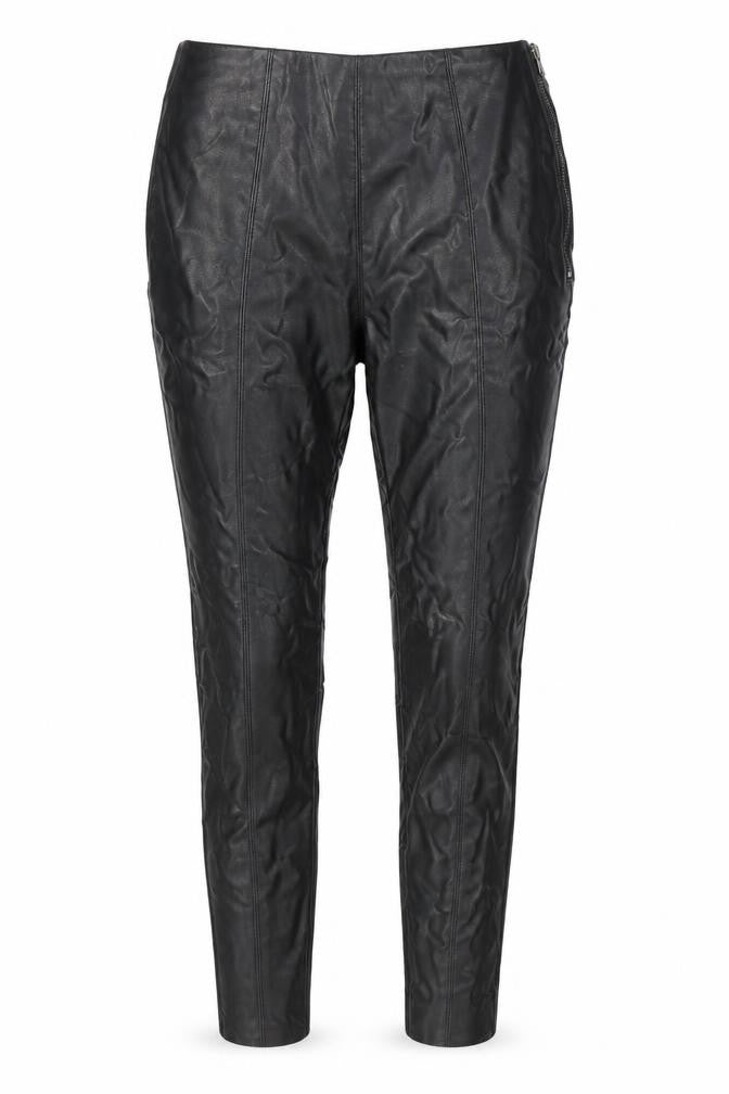Womens UK Size 10 Topshop Slim Fit Skinny Black Trousers