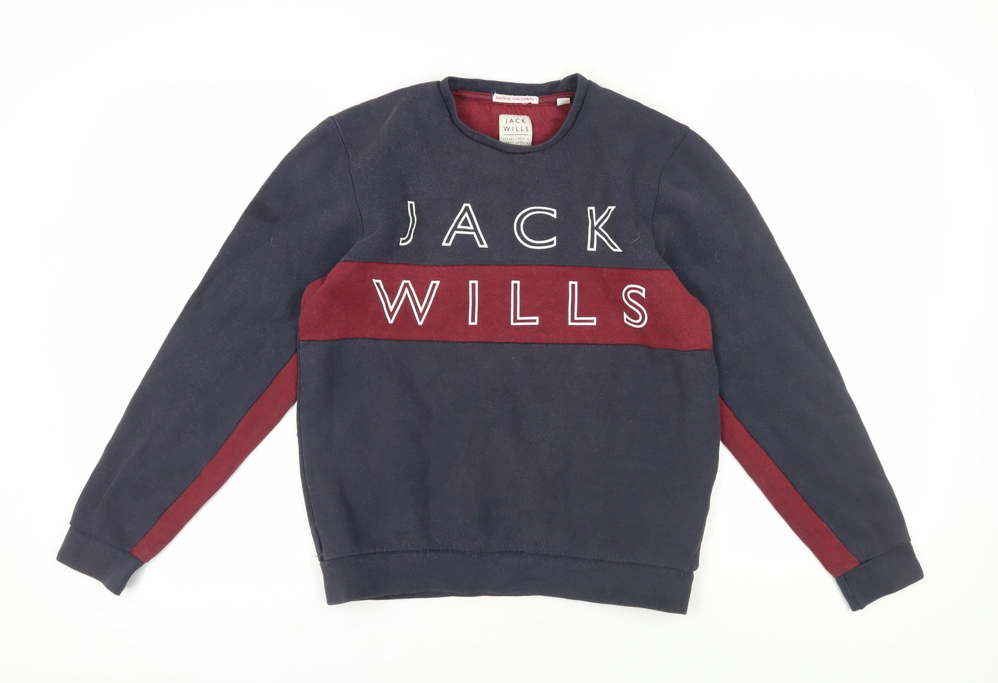 Mens UK Size S Jack Wills Multicoloured Pullover Sweatshirt