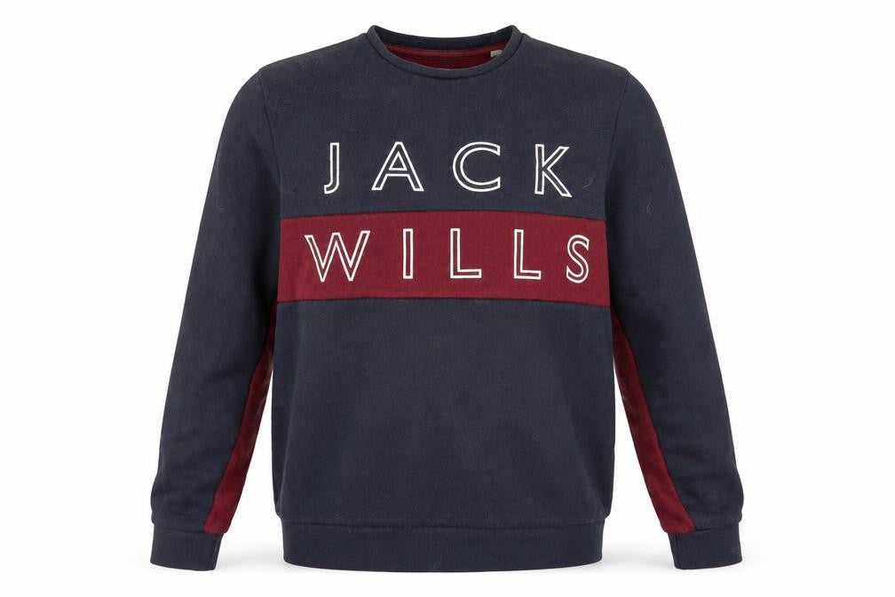 Mens UK Size S Jack Wills Multicoloured Pullover Sweatshirt