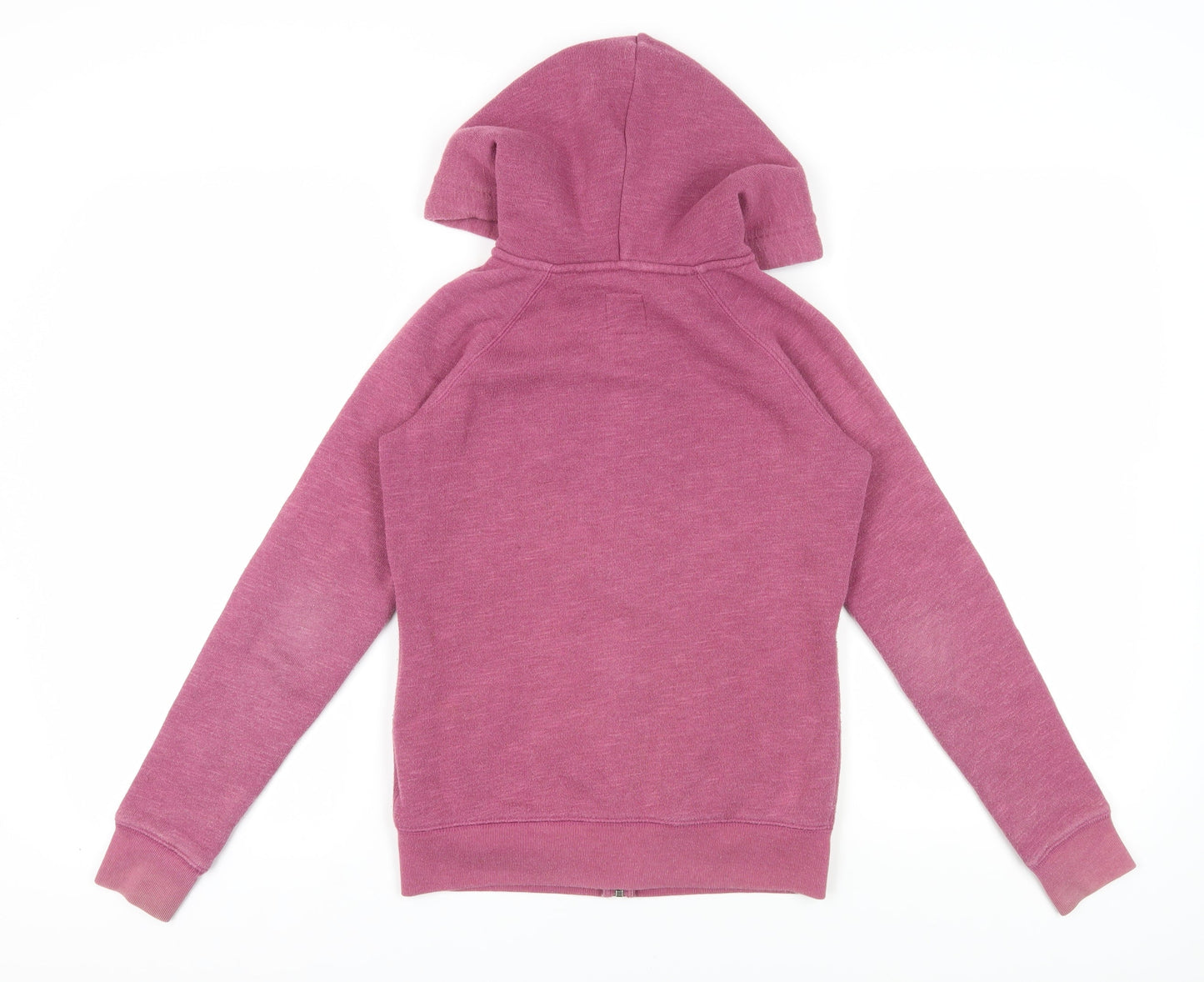 Womens UK Size 6 Jack Wills Pink Full Zip Hoodie